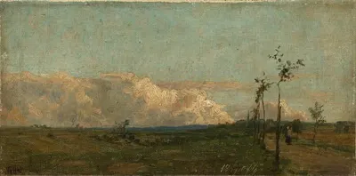 Abendstimmung by Wilhelm Gustav Friedrich Hasemann, 1876 — digital art print download
