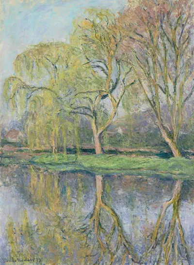Le Printemps (Le bassin aux nymphéas à Giverny) by Blanche Hoschedé-Monet, 1928 — digital art print download