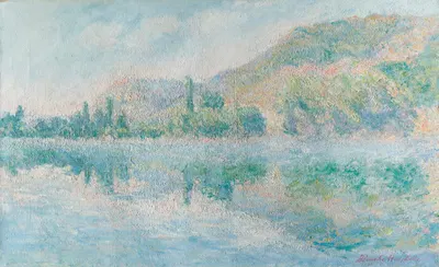 Bords de Seine by Blanche Hoschedé-Monet, 1900 — digital art print download