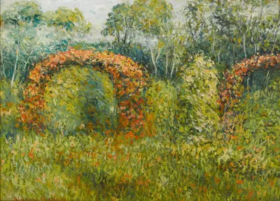 La roseraie à Giverny by Blanche Hoschedé-Monet — digital art print download