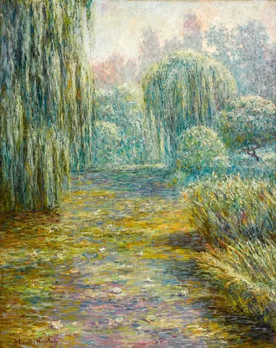 Le jardin à Giverny by Blanche Hoschedé-Monet — digital art print download