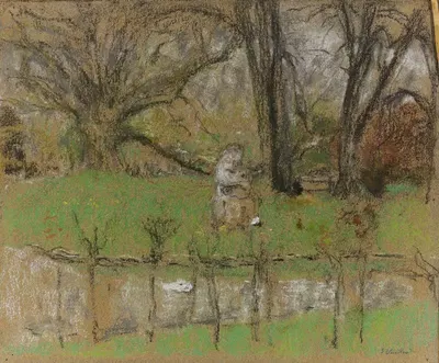 L'étang devant le château by Édouard Vuillard, 1930-1933 — digital art print download