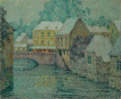 Снег by Анри Ле Сиданер, 1917 — digital art print download