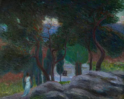 Вечер весны жизни, около 1890 by Ипполит Петижан — digital art print download