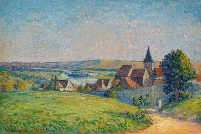Триель-сюр-Сен by Лео Госсон, 1888 — digital art print download