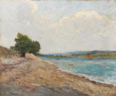 Река Ландерно by Максим Мофра, 1897 — digital art print download