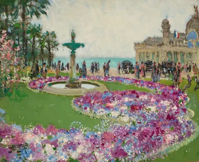 Le casino à Nice by Pierre-Eugène Montézin — digital art print download