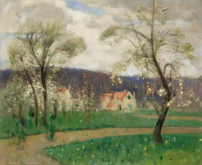 Paysage by Pierre-Eugène Montézin — digital art print download