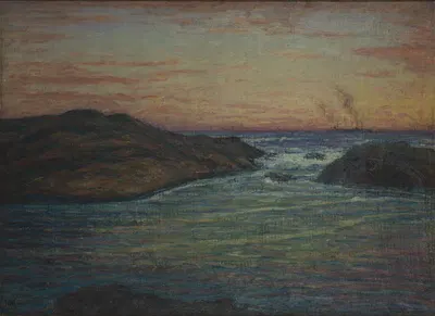 Прилив by Карл Норстрём, 1907 — digital art print download