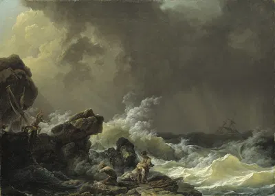 Shipwreck by Philip James de Loutherbourg — digital art print download