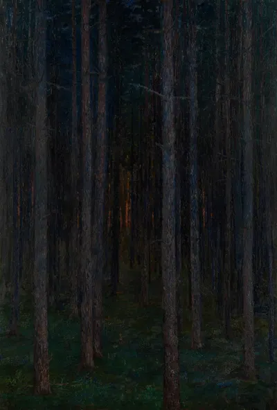 The Forest by Prince Eugen, Duke of Närke, 1892 — digital art print download