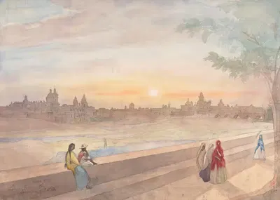 Lima by Godfrey Thomas Vigne, 1850 — digital art print download