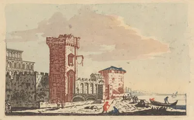 Castles, Ruins and Seascapes by Johann Teyler — digital art print download