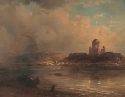 Базилика в Остригоме by Александр Бродский, 1875 — digital art print download