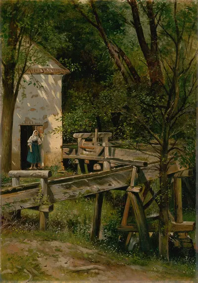Мельница by Эдуард Майш, 1890 — digital art print download