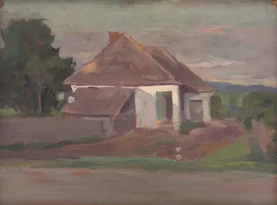 Farm by Eduard Putra, 1900 — digital art print download