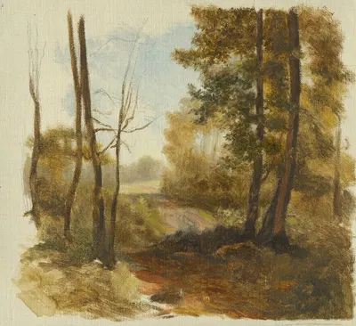 Лесная тропа by Ян Новопаcky, 1850 — digital art print download