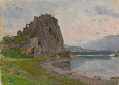 Девин – эскиз к картине by Йиндржих Томец, 1925 — digital art print download
