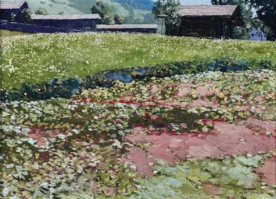 Senninger Wiese 2 by Josef Stoitzner, 1945 — digital art print download