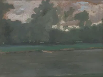 Ландшафт с водой by Александр Кубиный — digital art print download