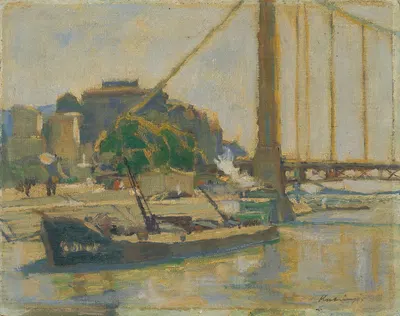Старый Будапешт by Александр Кубиный, 1890–1900 — digital art print download