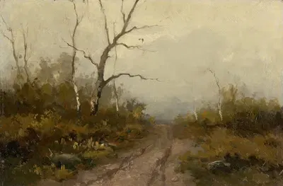 Лесной мотив by Фелициан Мочик, 1890–1900 — digital art print download