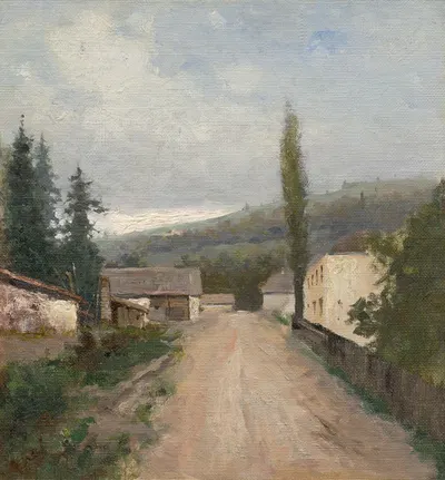 From the West Slovak Village by Felicián Moczik, 1900–1917 — digital art print download