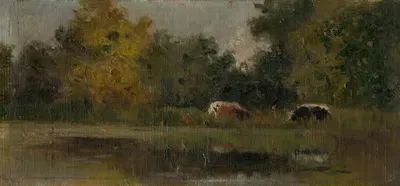 На пастбище by Фелициан Мочик, 1880–1900 — digital art print download