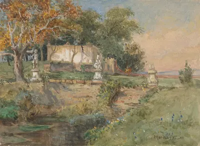 Парк by Фелициан Мочик, 1900–1910 — digital art print download