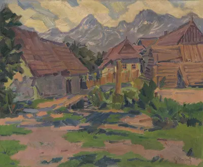 Партия из Менгушовцев by Густав Мальи, 1932–1933 — digital art print download