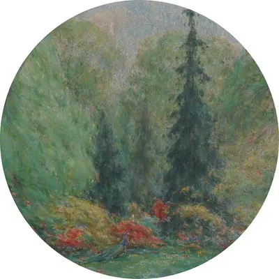 В парке Карол by Карол Милослав Лехоцкий, 1910 — digital art print download
