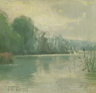 Озеро Карол by Карол Милослав Лехоцкий, 1900–1910 — digital art print download