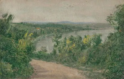 Пейзаж из бассейна Дуная by Карол Милослав Лехоцкий, 1900 — digital art print download