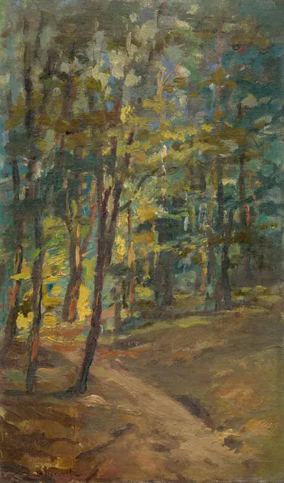 Лесной интерьер by Леопольд Хоровиц, 1895–1905 — digital art print download
