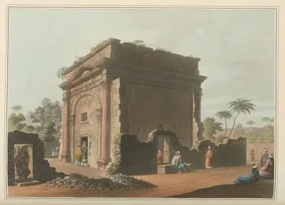 Триумфальная арка в Латакии by Луиджи Майер, 1810 — digital art print download