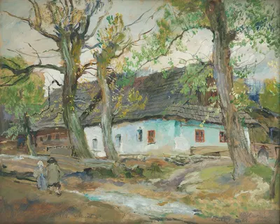 Krasňany by Oldřich Blažíček, 1920 — digital art print download