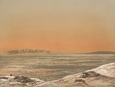 Остров Мелвилла, из Земли Бэнкса, май 1852 by Самуэль Гёрни Крессвелл, 1854 — digital art print download