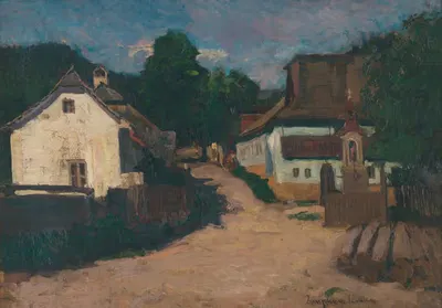На деревне by Теодор Земплени, 1910–1915 — digital art print download