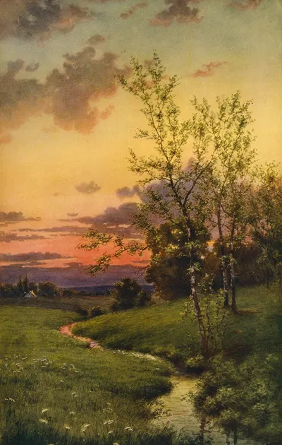 Гармония природы by Эдвин Ламасюр, 1910 — digital art print download