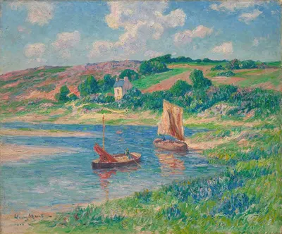 Песчаники Понтавен by Генри Морет, 1906 — digital art print download