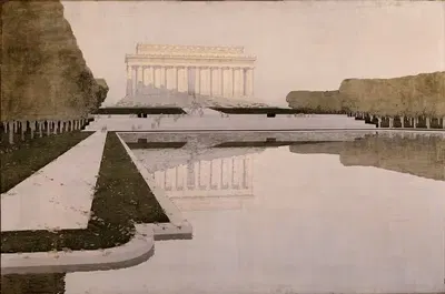 Мемориал Линкольна by Генри Бейкон, 1933-1943 — digital art print download