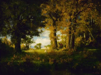 Октябрь by Роберт Краннел Минор — digital art print download
