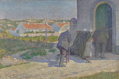 Во время вознесения by Анна Бох, 1892-1893 — digital art print download