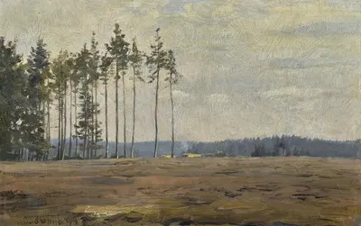 Edge of a Forest by František Kaván, 1894 — digital art print download
