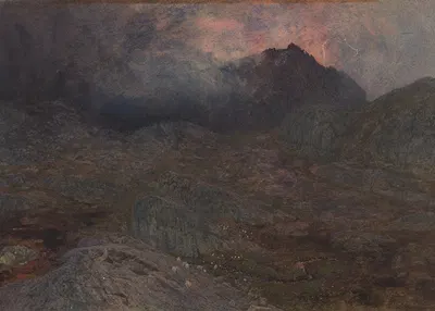 Квм Трифаен by Альфред Уильям Хант, c. 1857 — digital art print download