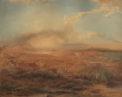 Epidauros by Carl Rottmann, c. 1843 — digital art print download