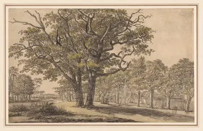 Пейзаж by Жорж Мишель, 1800–1843 — digital art print download