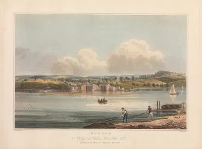 Hudson by John Hill, 1821–1822 — digital art print download