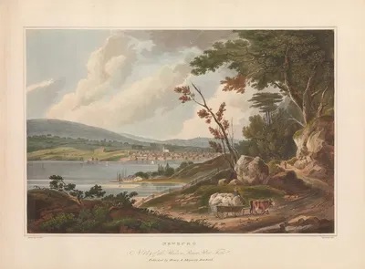 Newburg by John Hill, 1821–1822 — digital art print download