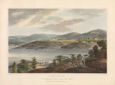 West Point by John Hill, 1821–1822 — digital art print download